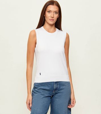 Bluzka damska Polo Ralph Lauren ze sklepu: Gomez Fashion Store w kategorii: Bluzki damskie - zdjęcie 874714-BD9-10338_PR262W000011F20
