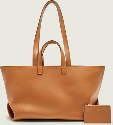Shopper bag elegancka A.P.C. ze sklepu: Gomez Fashion Store w kategorii: Torby Shopper bag - zdjęcie 874714-BD9-10338_A3262W000008003