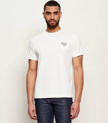 T-shirt męski A.P.C. ze sklepu: Gomez Fashion Store w kategorii: T-shirty męskie - zdjęcie 874714-BD9-10338_A3262M000012015