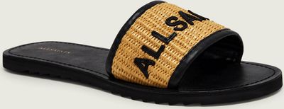 Klapki damskie młodzieżowe AllSaints ze sklepu: Gomez Fashion Store w kategorii: Klapki damskie - zdjęcie 874714-BD9-10338_AA262W000009068