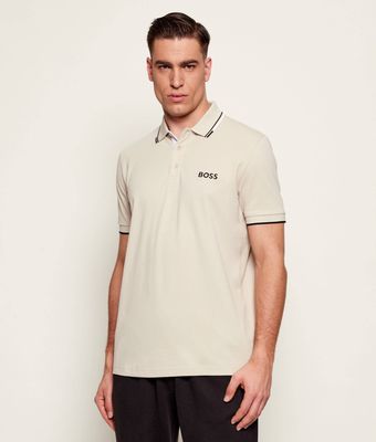 T-shirt męski casual BOSS GREEN ze sklepu: Gomez Fashion Store w kategorii: T-shirty męskie - zdjęcie 874714-BD9-10338_BG264M000016272