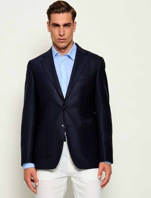 Marynarka męska klasyczny BOSS BLACK ze sklepu: Gomez Fashion Store w kategorii: Marynarki męskie - zdjęcie 874714-BD9-10338_BB264M000004404