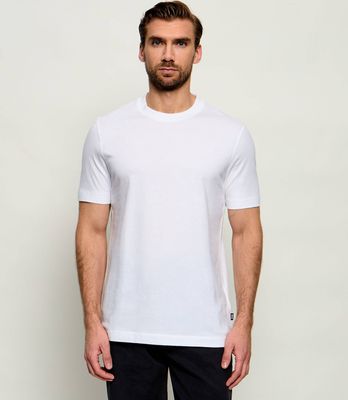 T-shirt męski casual BOSS BLACK ze sklepu: Gomez Fashion Store w kategorii: T-shirty męskie - zdjęcie 874714-BD9-10338_BB264M000083100