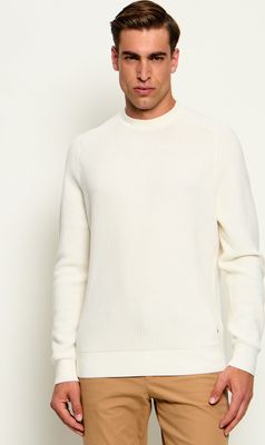 Sweter męski na wiosnę BOSS BLACK ze sklepu: Gomez Fashion Store w kategorii: Swetry męskie - zdjęcie 874714-BD9-10338_BB264M000095118