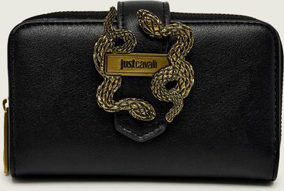 Portfel damski elegancki Just Cavalli ze sklepu: Gomez Fashion Store w kategorii: Portfele damskie - zdjęcie 874714-BD9-10338_CA262W000038899
