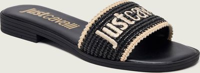 Klapki damskie Just Cavalli ze sklepu: Gomez Fashion Store w kategorii: Klapki damskie - zdjęcie 874714-BD9-10338_CA262W000047899