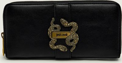 Just Cavalli - Portfel damski na zimę ze sklepu: Gomez Fashion Store w kategorii: Portfele damskie - zdjęcie 874714-BD9-10338_CA262W000061899