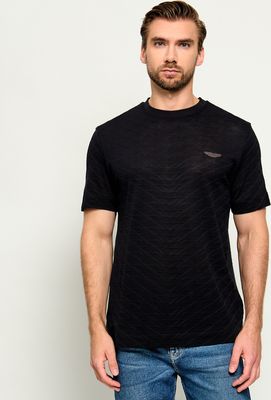 T-shirt męski elegancki BOSS BLACK ze sklepu: Gomez Fashion Store w kategorii: T-shirty męskie - zdjęcie 874714-BD9-10338_BB264M000178001