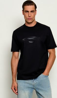 T-shirt męski elegancki BOSS BLACK ze sklepu: Gomez Fashion Store w kategorii: T-shirty męskie - zdjęcie 874714-BD9-10338_BB264M000179001