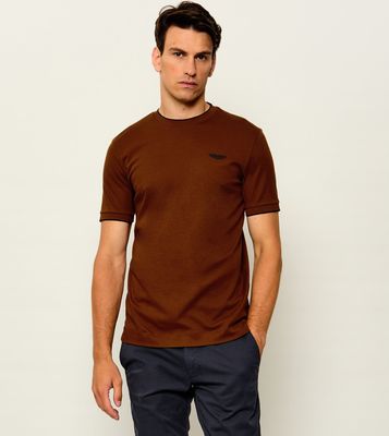 T-shirt męski na wiosnę BOSS BLACK ze sklepu: Gomez Fashion Store w kategorii: T-shirty męskie - zdjęcie 874714-BD9-10338_BB264M000181214