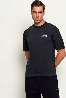 T-shirt męski w sportowym stylu Hugo Blue ze sklepu: Gomez Fashion Store w kategorii: T-shirty męskie - zdjęcie 874714-BD9-10338_BJ264M000019001