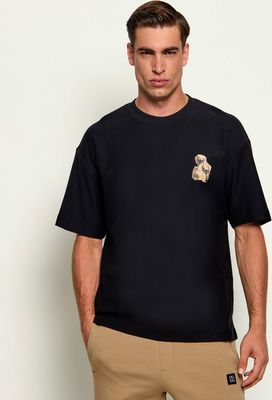 T-shirt męski na lato HUGO ze sklepu: Gomez Fashion Store w kategorii: T-shirty męskie - zdjęcie 874714-BD9-10338_BU264M000078001