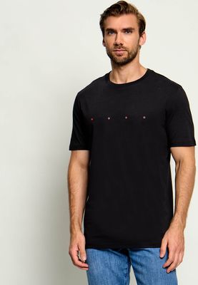 HUGO - T-shirt męski ze sklepu: Gomez Fashion Store w kategorii: T-shirty męskie - zdjęcie 874714-BD9-10338_BU264M000087001