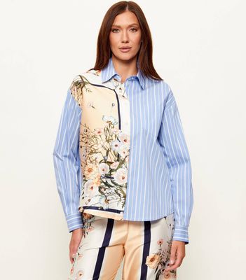 Koszula damska na wiosnę casual Liu Jo ze sklepu: Gomez Fashion Store w kategorii: Koszule damskie - zdjęcie 874714-BD9-10338_LC262W00023016B