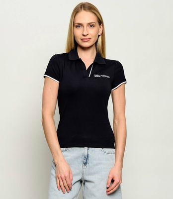 Bluzka damska Karl Lagerfeld Jeans ze sklepu: Gomez Fashion Store w kategorii: Bluzki damskie - zdjęcie 874714-BD9-10338_KJ262W000008002