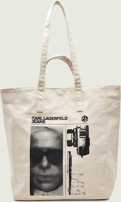 Shopper bag Karl Lagerfeld Jeans ze sklepu: Gomez Fashion Store w kategorii: Torby Shopper bag - zdjęcie 874714-BD9-10338_KJ262W000015096