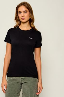 Bluzka damska na wiosnę BOSS ORANGE ze sklepu: Gomez Fashion Store w kategorii: Bluzki damskie - zdjęcie 874714-BD9-10338_BO264W000011001