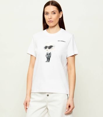 Karl Lagerfeld - Bluzka damska elegancka ze sklepu: Gomez Fashion Store w kategorii: Bluzki damskie - zdjęcie 874714-BD9-10338_KL262W000093100