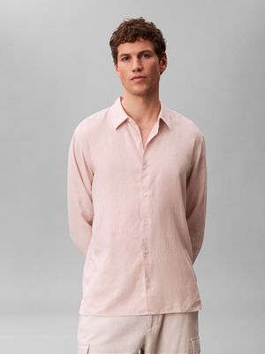 Koszula męska na lato Calvin Klein ze sklepu: Gomez Fashion Store w kategorii: Koszule męskie - zdjęcie 874714-BD9-10338_CK262M000008644