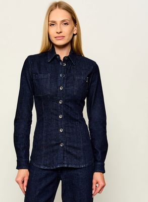 Koszula damska na zimę Patrizia Pepe ze sklepu: Gomez Fashion Store w kategorii: Koszule damskie - zdjęcie 874714-BD9-10338_PK264W000012623