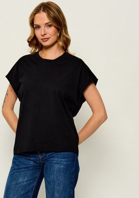 Bluzka damska casual Patrizia Pepe ze sklepu: Gomez Fashion Store w kategorii: Bluzki damskie - zdjęcie 874714-BD9-10338_PK264W000027049