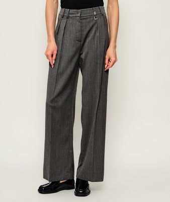 Spodnie damskie Patrizia Pepe ze sklepu: Gomez Fashion Store w kategorii: Spodnie damskie - zdjęcie 874714-BD9-10338_PK264W000052734