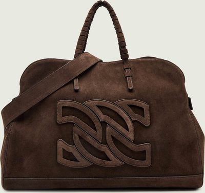 Shopper bag bez wzorów Casadei ze sklepu: Gomez Fashion Store w kategorii: Torby Shopper bag - zdjęcie 874714-BD9-10338_CD264W000002056
