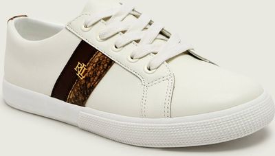 LAUREN RALPH LAUREN - Trampki damskie eleganckie ze sklepu: Gomez Fashion Store w kategorii: Trampki damskie - zdjęcie 874714-BD9-10338_RL264W00001711Y