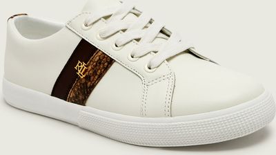 LAUREN RALPH LAUREN - Trampki damskie eleganckie ze sklepu: Gomez Fashion Store w kategorii: Trampki damskie - zdjęcie 874714-BD9-10338_RL264W00001711Y
