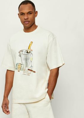 T-shirt męski Baron Filou ze sklepu: Gomez Fashion Store w kategorii: T-shirty męskie - zdjęcie 874714-BD9-10338_FB262M000043001