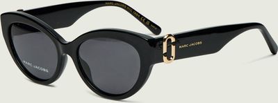 Okulary przeciwsłoneczne damskie elegancki Marc Jacobs ze sklepu: Gomez Fashion Store w kategorii: Okulary przeciwsłoneczne damskie - zdjęcie 874714-BD9-10338_MJ262W000060902