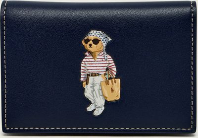 Portfel damski elegancki Polo Ralph Lauren ze sklepu: Gomez Fashion Store w kategorii: Portfele damskie - zdjęcie 874714-BD9-10338_PR262W000016B68
