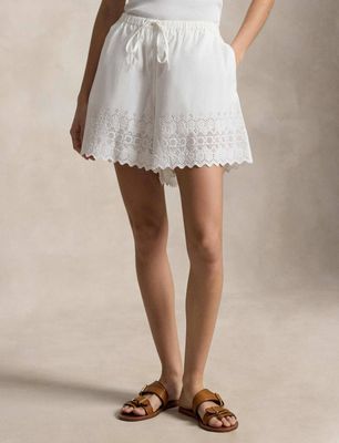 Spódnica na wiosnę Polo Ralph Lauren ze sklepu: Gomez Fashion Store w kategorii: Spódnice - zdjęcie 874714-BD9-10338_PR262W000078B62
