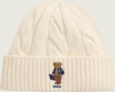 Czapka zimowa damska na wiosnę Polo Ralph Lauren ze sklepu: Gomez Fashion Store w kategorii: Czapki zimowe damskie - zdjęcie 874714-BD9-10338_PR264W000044K71