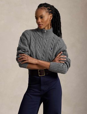 Sweter damski Polo Ralph Lauren ze sklepu: Gomez Fashion Store w kategorii: Swetry damskie - zdjęcie 874714-BD9-10338_PR264W00009527M