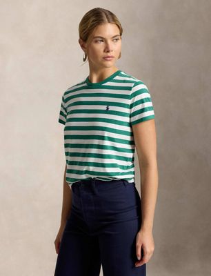 Polo Ralph Lauren - Bluzka damska w stylu młodzieżowym ze sklepu: Gomez Fashion Store w kategorii: Bluzki damskie - zdjęcie 874714-BD9-10338_PR264W00013722Z
