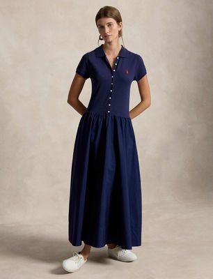 Polo Ralph Lauren - Sukienka na wiosnę ze sklepu: Gomez Fashion Store w kategorii: Sukienki - zdjęcie 874714-BD9-10338_PR264W000122E99