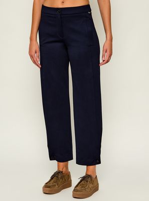 Marc Cain - Spodnie damskie w stylu retro ze sklepu: Gomez Fashion Store w kategorii: Spodnie damskie - zdjęcie 874714-BD9-10338_CR264W000055394