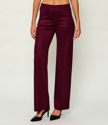 Marc Cain - Spodnie damskie retro na jesień ze sklepu: Gomez Fashion Store w kategorii: Spodnie damskie - zdjęcie 874714-BD9-10338_CR264W000057296