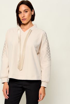Bluza damska młodzieżowa Marc Cain ze sklepu: Gomez Fashion Store w kategorii: Bluzy damskie - zdjęcie 874714-BD9-10338_CR264W000061182