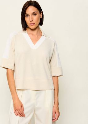 Sweter damski gładki Marc Cain ze sklepu: Gomez Fashion Store w kategorii: Swetry damskie - zdjęcie 874714-BD9-10338_CR264W000082182