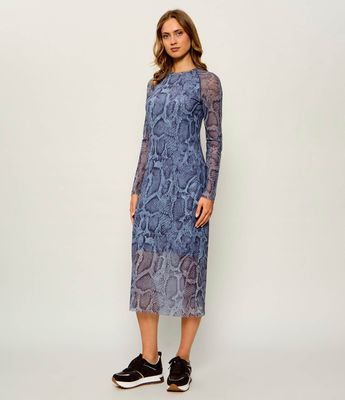 Marc Cain - Sukienka casual ze sklepu: Gomez Fashion Store w kategorii: Sukienki - zdjęcie 874714-BD9-10338_CR264W000088318