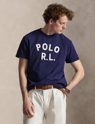T-shirt męski elegancki Polo Ralph Lauren ze sklepu: Gomez Fashion Store w kategorii: T-shirty męskie - zdjęcie 874714-BD9-10338_PR264M000045B68