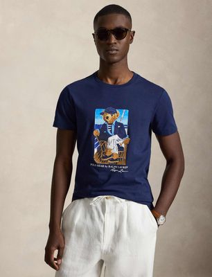 T-shirt męski Polo Ralph Lauren ze sklepu: Gomez Fashion Store w kategorii: T-shirty męskie - zdjęcie 874714-BD9-10338_PR264M00005072Z