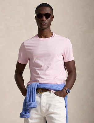 T-shirt męski casual na wiosnę Polo Ralph Lauren ze sklepu: Gomez Fashion Store w kategorii: T-shirty męskie - zdjęcie 874714-BD9-10338_PR264M00001583Z