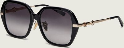 Gucci - Okulary przeciwsłoneczne damskie ze sklepu: Gomez Fashion Store w kategorii: Okulary przeciwsłoneczne damskie - zdjęcie 874714-BD9-10338_GC262W000023001