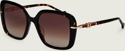 Okulary przeciwsłoneczne damskie na lato Carolina Herrera ze sklepu: Gomez Fashion Store w kategorii: Okulary przeciwsłoneczne damskie - zdjęcie 874714-BD9-10338_HR262W000009001