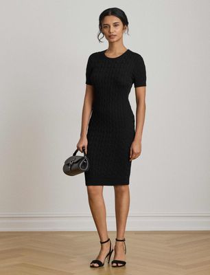 Sukienka na wiosnę LAUREN RALPH LAUREN ze sklepu: Gomez Fashion Store w kategorii: Sukienki - zdjęcie 874714-BD9-10338_RL264W000057001