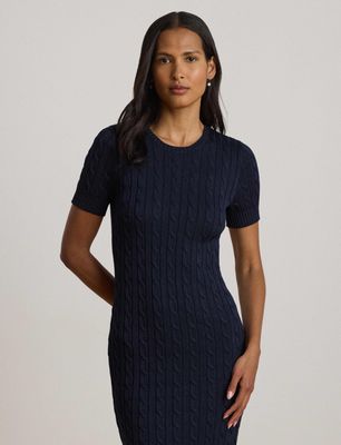 Sukienka casual LAUREN RALPH LAUREN ze sklepu: Gomez Fashion Store w kategorii: Sukienki - zdjęcie 874714-BD9-10338_RL264W000057AL9