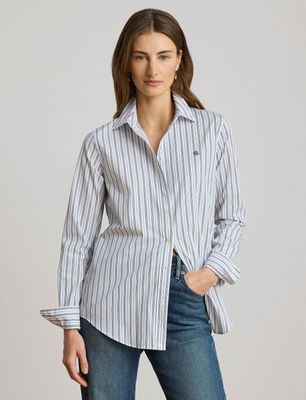 Koszula damska casual LAUREN RALPH LAUREN ze sklepu: Gomez Fashion Store w kategorii: Koszule damskie - zdjęcie 874714-BD9-10338_RL264W000065P01